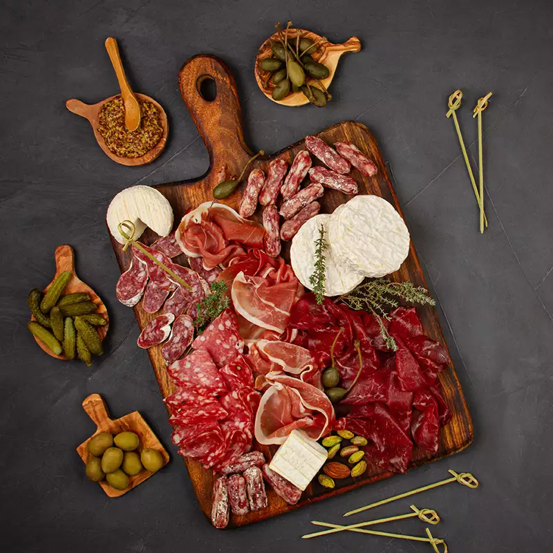 Planche de charcuterie